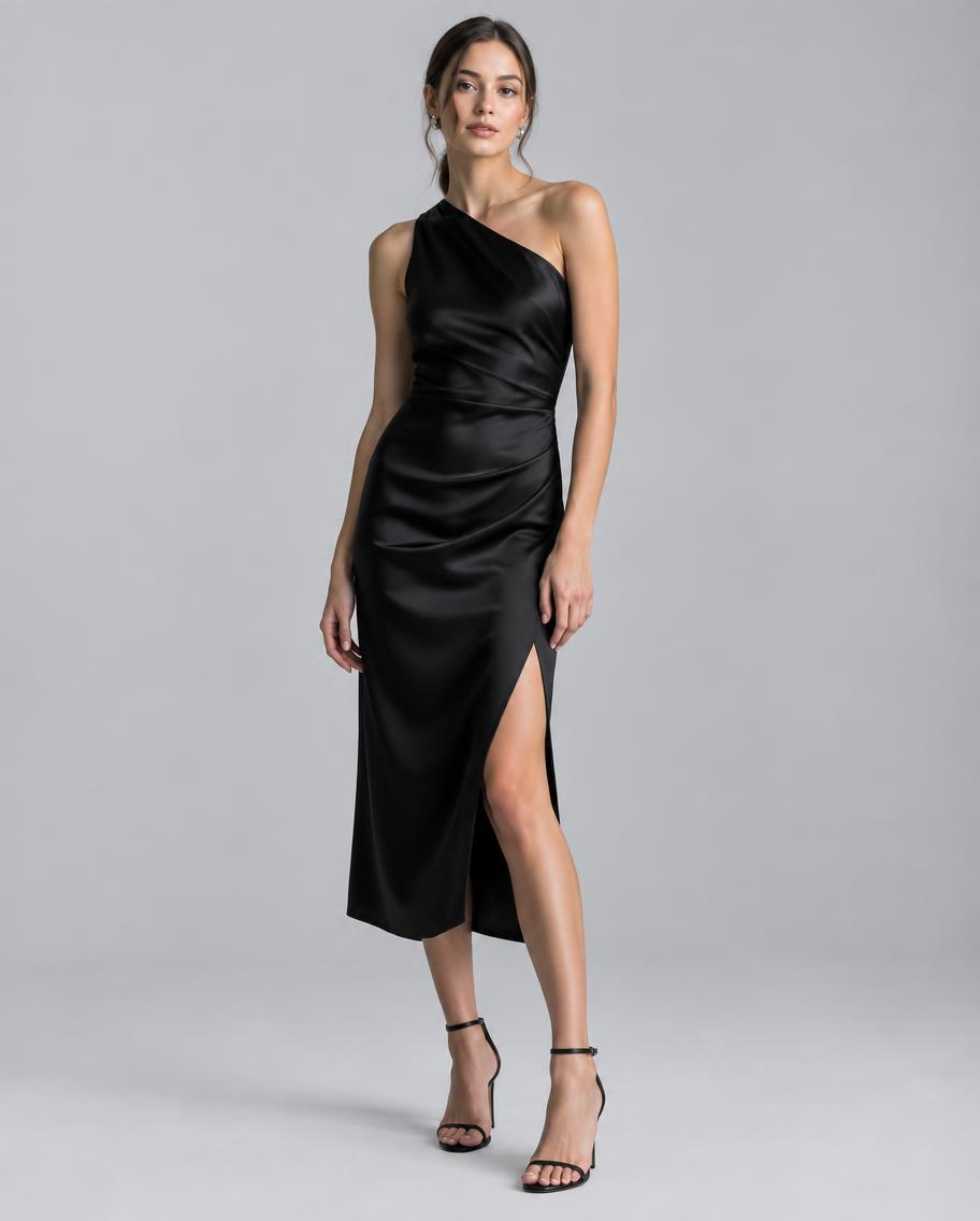 Annah one-shoulder dress