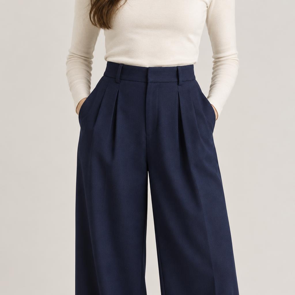 Eva wide-leg trousers, photo 2; illustrative image