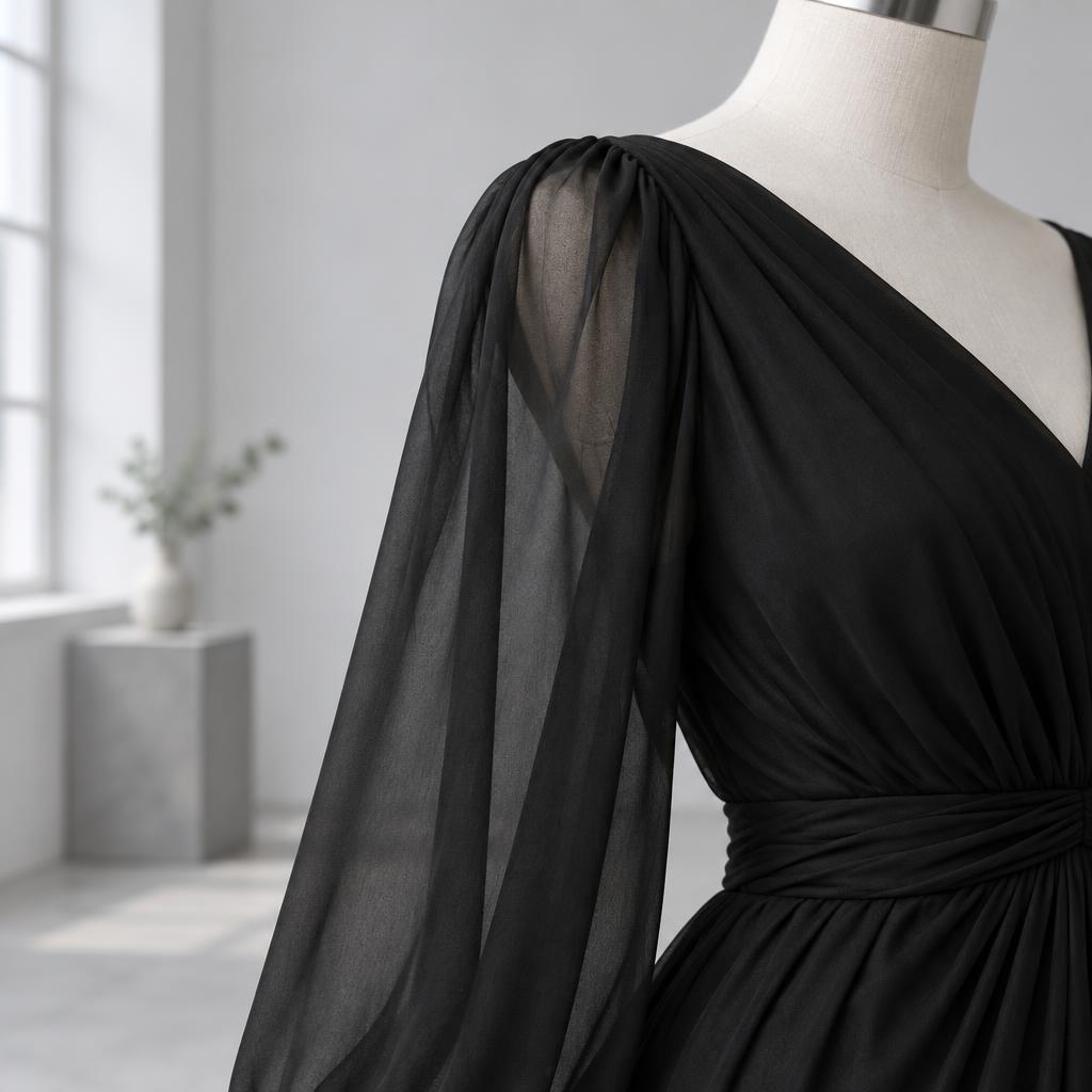 Midnight Cotton maxi dress, photo 2; illustrative image