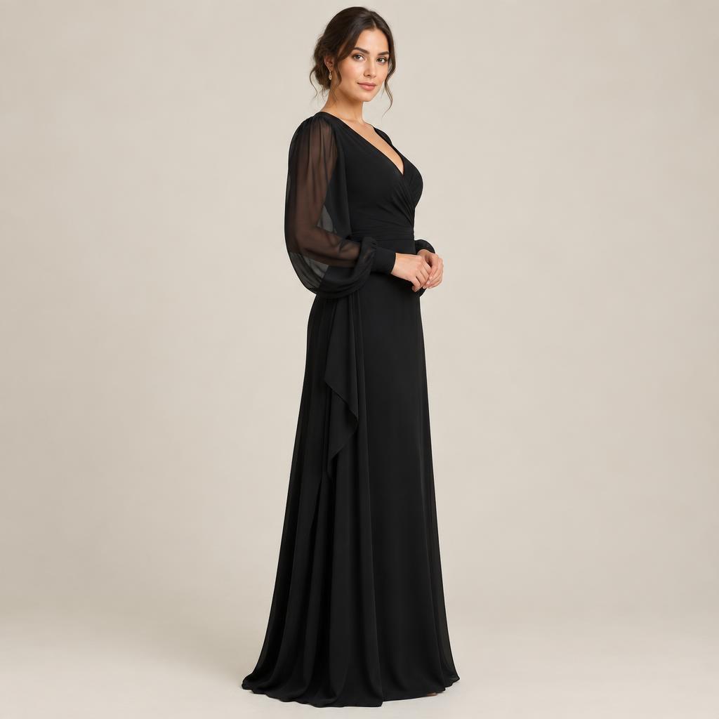 Midnight Cotton maxi dress, photo 3; illustrative image